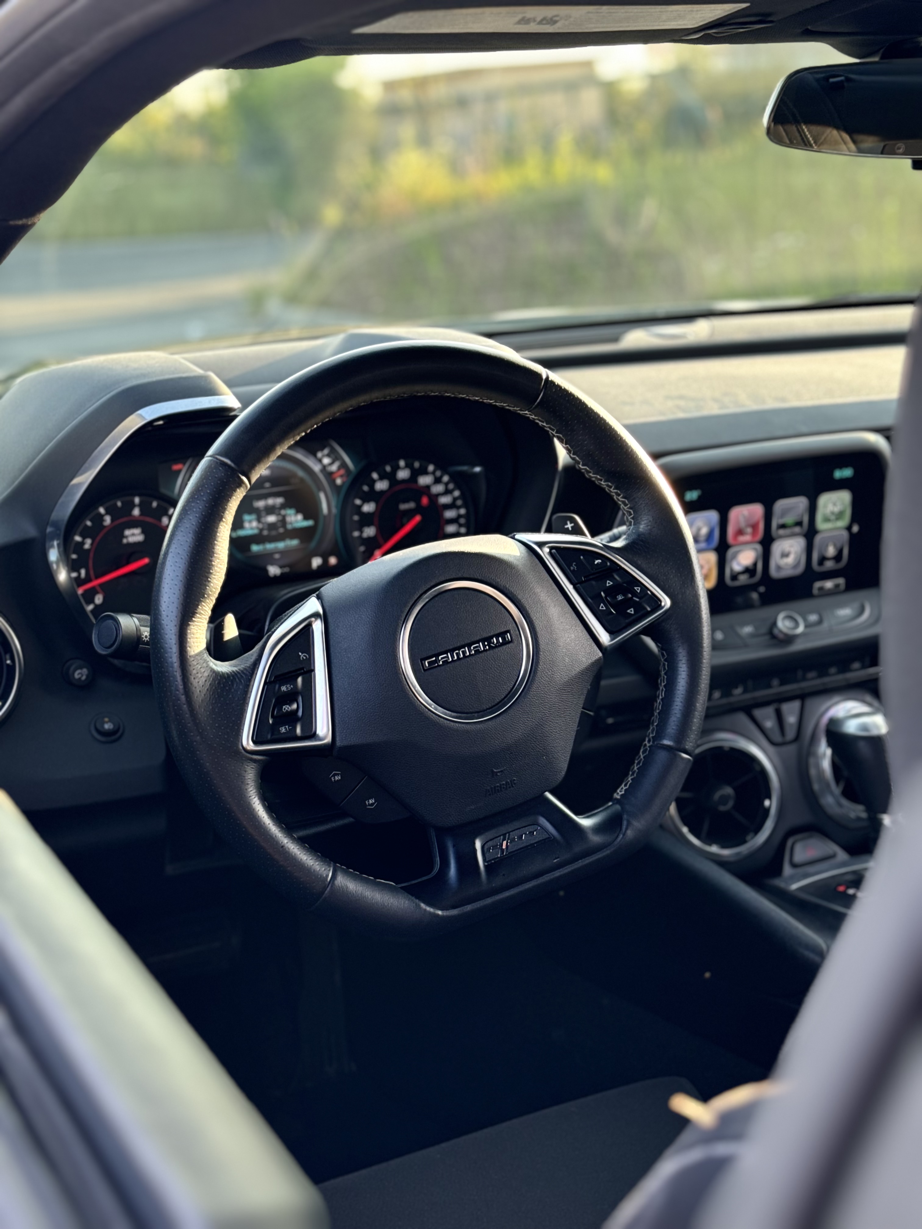 Camaro SS interiér